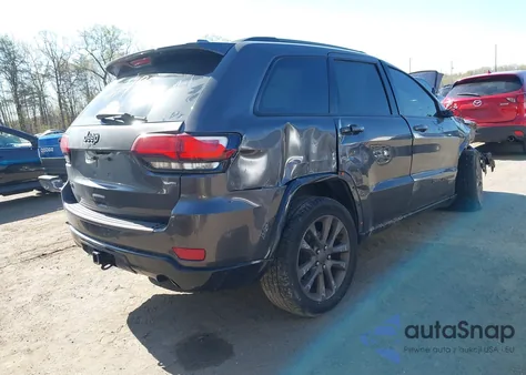 2016 Jeep Grand Cherokee Limited 75Th Anniversary from USA, damaged, VIN 1C4RJFBG3GC443561